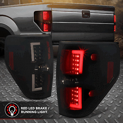 [3d L-led Bar] For 09-14 Ford F-150 Tail Light Brake Rev Zzf