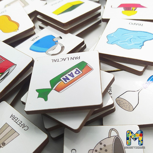 Pictogramas Carpeta Material Autismo Madera Cocina