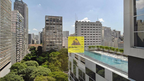 Imagem 2 de 10 de Studio Com 1 Dormitório À Venda, 24 M² Por R$ 380.000,00 - Consolação - São Paulo/sp - St0014