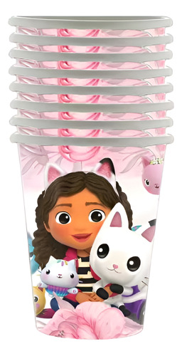 Pack Cumpleaños Gabby Para 10 Invitados (59 Pcs)