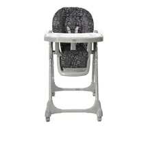 Comprar Silla De Comer Snack Bandeja Reclinacion Alturas Negra Kiddy