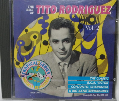 Tito Rodriguez  The Best Of Tito Rodriguez Vol. 2 Cd