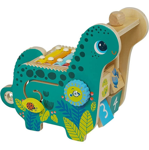 Manhattan Toy Wooden Dinosaur Toddler And Instrumento Musica