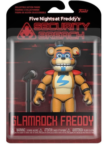 Funko Five Nights At Freddys Glamrock Freddy