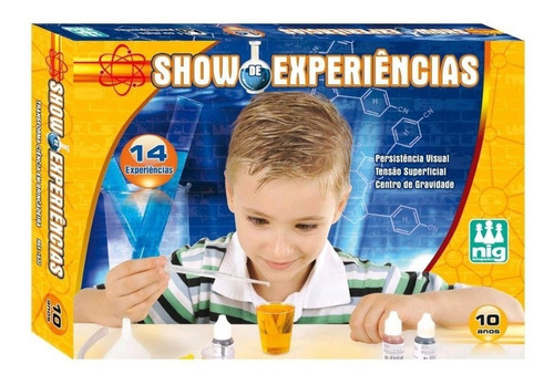 Jogo Laboratório De Química + Show Experiencia Ciencia - Nig