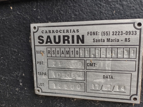 Carroceria Graneleira Scania 11,60m Fs Caminhoes