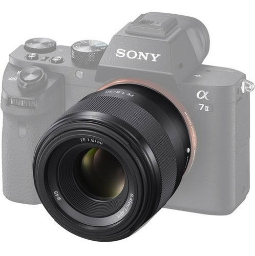 Lente Sony Fe 50mm F1.8 - Nova Sony Preto