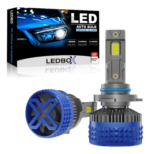 Par De Focos Led Ledbox Ultra Pro 60w De Competencia 9005 Ultra Pro 60w 30,000lm Blanco Frío