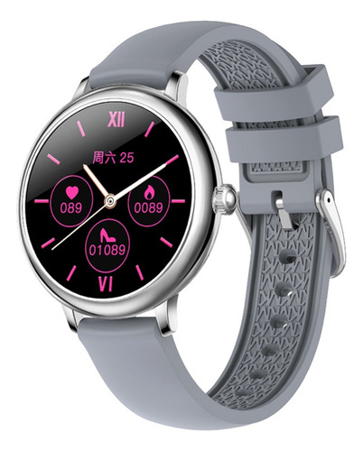 Smartwatch Reloj Inteligente Jd Paris Plata + Malla +cuota-*