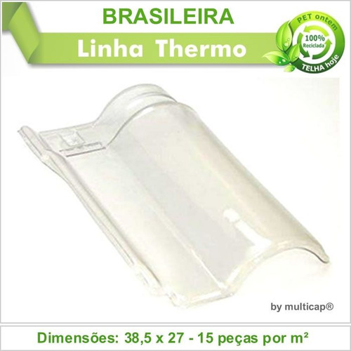 Telha Pet Portuguesa 280 Kit 24 Telha(s)