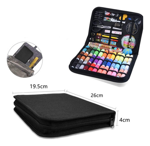 Kit De Costura De Viaje Multifunción De 200 Piezas