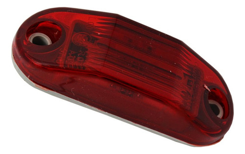 Plafón 12/24v Led Rojo Busscar Torino Ayco - Braslux 4673