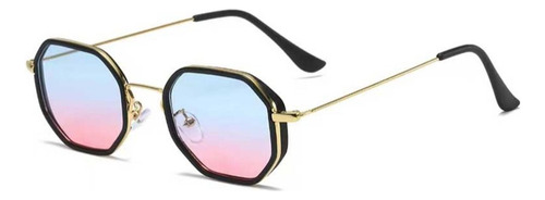 Gafas De Sol Poligonales, Retro, Montura Pequeña