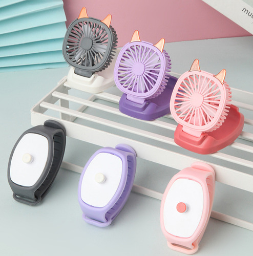Reloj Fan Light Con Carga Usb
