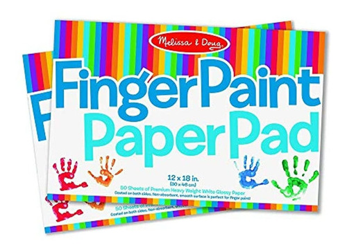 Pad De Papel Para Pintura Con Los Dedos Melissa & Doug