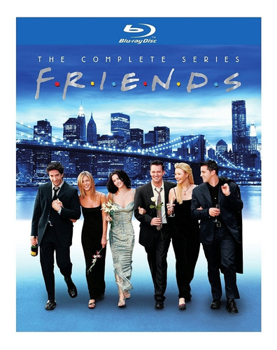 Blu-ray Friends / La Serie Completa / Incluye 10 Temporadas