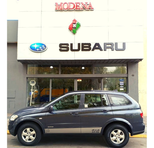 Imagen 5 de 9 de Ssangyong -kyron 2.0 Awd Turbo Diesel Gris Oscuro