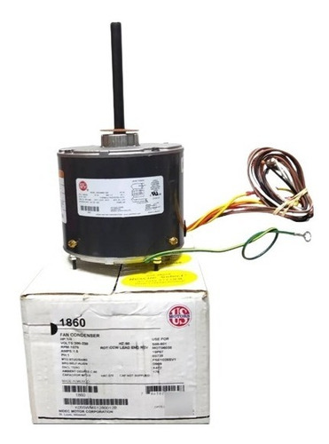 Motor Ventilador Condensador Us Motor 1/4hp 1860 208-230v