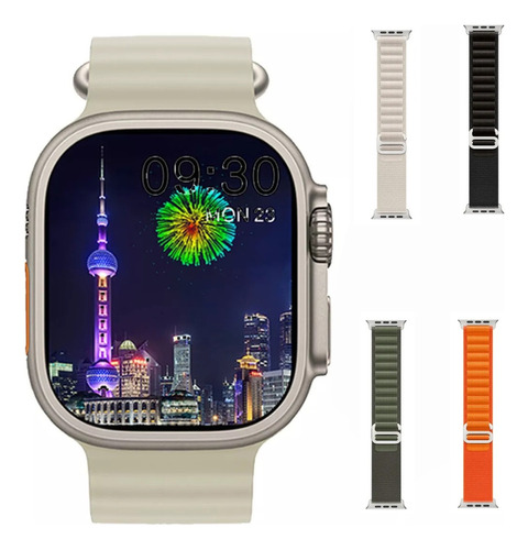 Smartwatch Hk8 Pro Max Ultra Con Pantalla Amoled Nfc