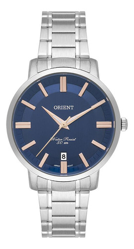 Relógio Orient Eternal Feminino Clássico Fbss1163 Prata