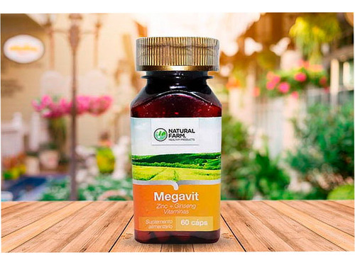 2 Meses Multivitaminico Megavit 60 Caps Zinc Ginseng Sabor Sin Sabor