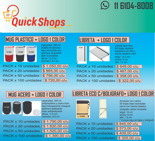 Imagen 2 de 10 de Impresion Y Articulos D Merchandising Publicidad Tampografia