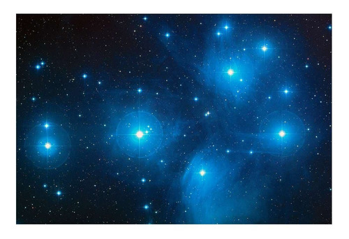 Vinilo 40x60cm Galaxia Nebulosa Cosmos Espacio Planet P1