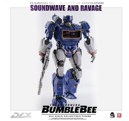 Threezero Dlx Soundwave ( Bumblebee Movie )