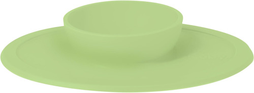Tazón De Alimentación De Silicona Nuby Sure Grip - Solo Verd