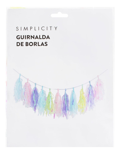 Guirnaldas De Borlas Simplicity
