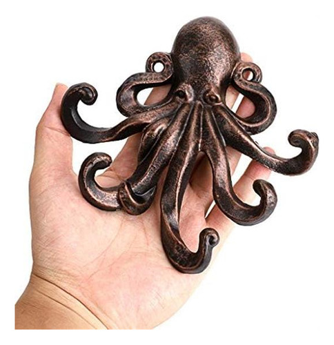 Sumnacon Gancho Decorativo Para Abrigos Con Forma De Pulpo D