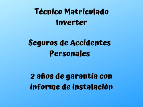 Imagen 4 de 10 de Instalación Split Aire Acondicionado Inverter Matriculado