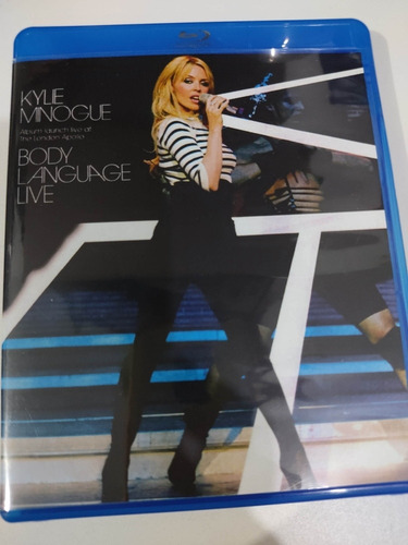 Bluray Kylie Minogue - Body Language (live In London 2004)