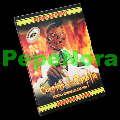 ¬¬ Dvd Serie T.v. / Cuentos De La Cripta / 3º T Zp