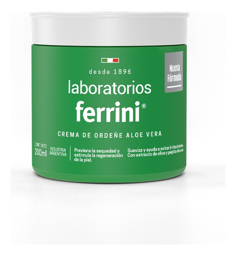  Ferrini Crema Ordeñe Aloe Vera X 200ml