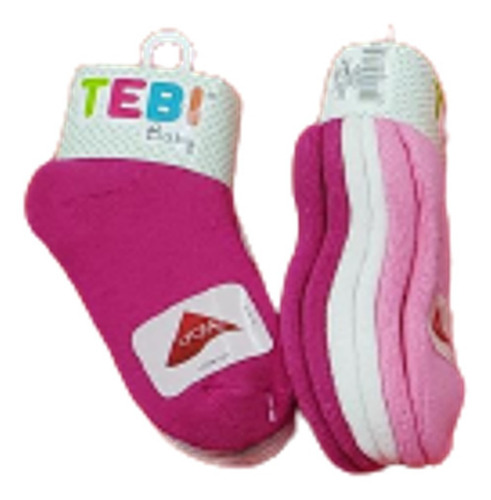 Tin Bebe Liso Tebi Mod 209 4 Pack (12 Pares)