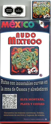 Mapa Nudo Mixteco (5 Piezas)