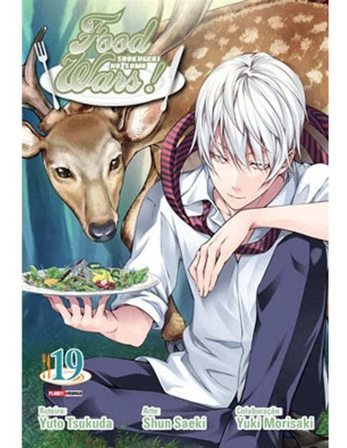 Food Wars Vol. 19, De Tsukuda, Yuto., Vol. Não Aplica. Editora Grupo Panini, Capa Mole Em Português