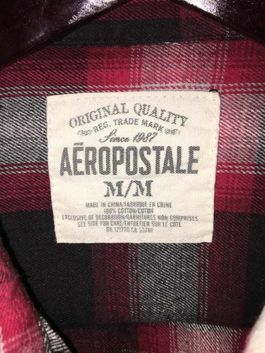 Camisa / Afranelada / Aeropostale / Talla M