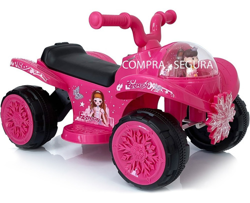 Moto Carro Electrica Niño Niña 1 A 3 Año Usb Musica Luces 