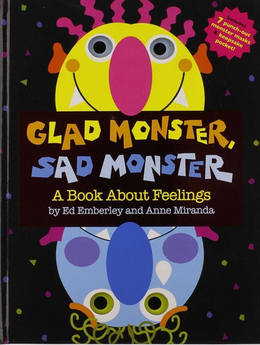 Glad Monster Sad Monster, De Emberley, Ed. Editorial Gardners En Inglés