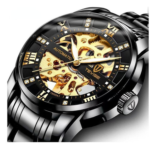 Relojes Mecánicos Luminosos Para Hombre Tevise T9005a