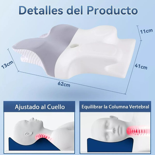 Almofada Cervical 2 Em 1 Para Dormir Almofada Ortopédica