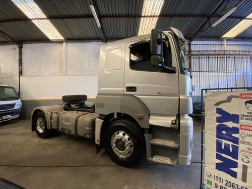 Imagem 14 de 15 de Caminhão M.benz Axor 2036 S 4x2 2012 Aut. Un.dono Rodas Alum