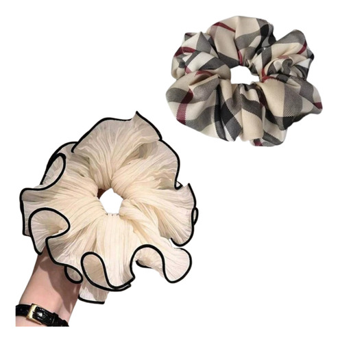 Scrunchies, Coloteros Para El Peinado, Con Diseño Elegante