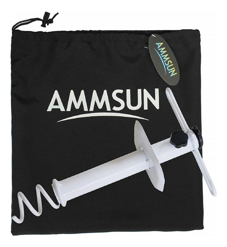 Ammsun Sombrilla De Playa Ancla De Arena Metal Resistente Pa