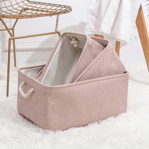 - Cesta Plegable De Almacenamiento De Tela, Organizador