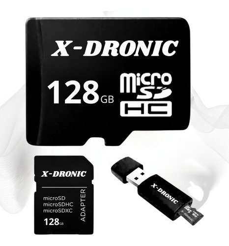 Cartao De Memoria 128GB Com Adaptador Pendrive Para Camera Wifi Ip Micro Sd Cartão Sd Classe 10 Original Com Usb Ideal Para Câmeras De Segurança
