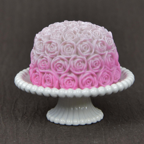 Juguete De Comida En Miniatura, Resina, Modelo De Rosa