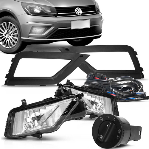 Kit Farol De Milha Gol 2019 2020 2021 2022 Auxiliar Neblina